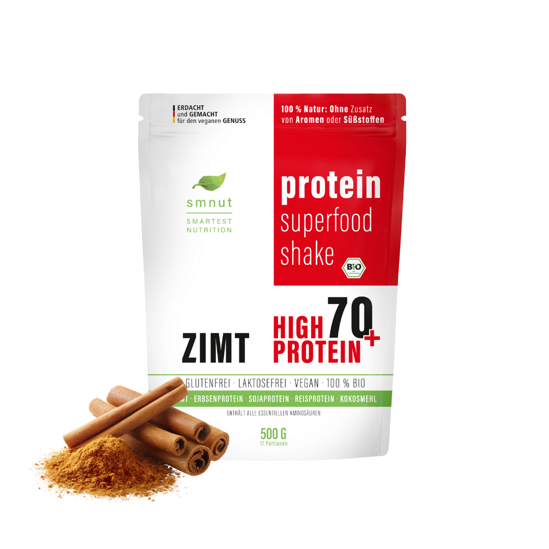 Bio Protein Superfood Shake - High Protein 70+ Zimt