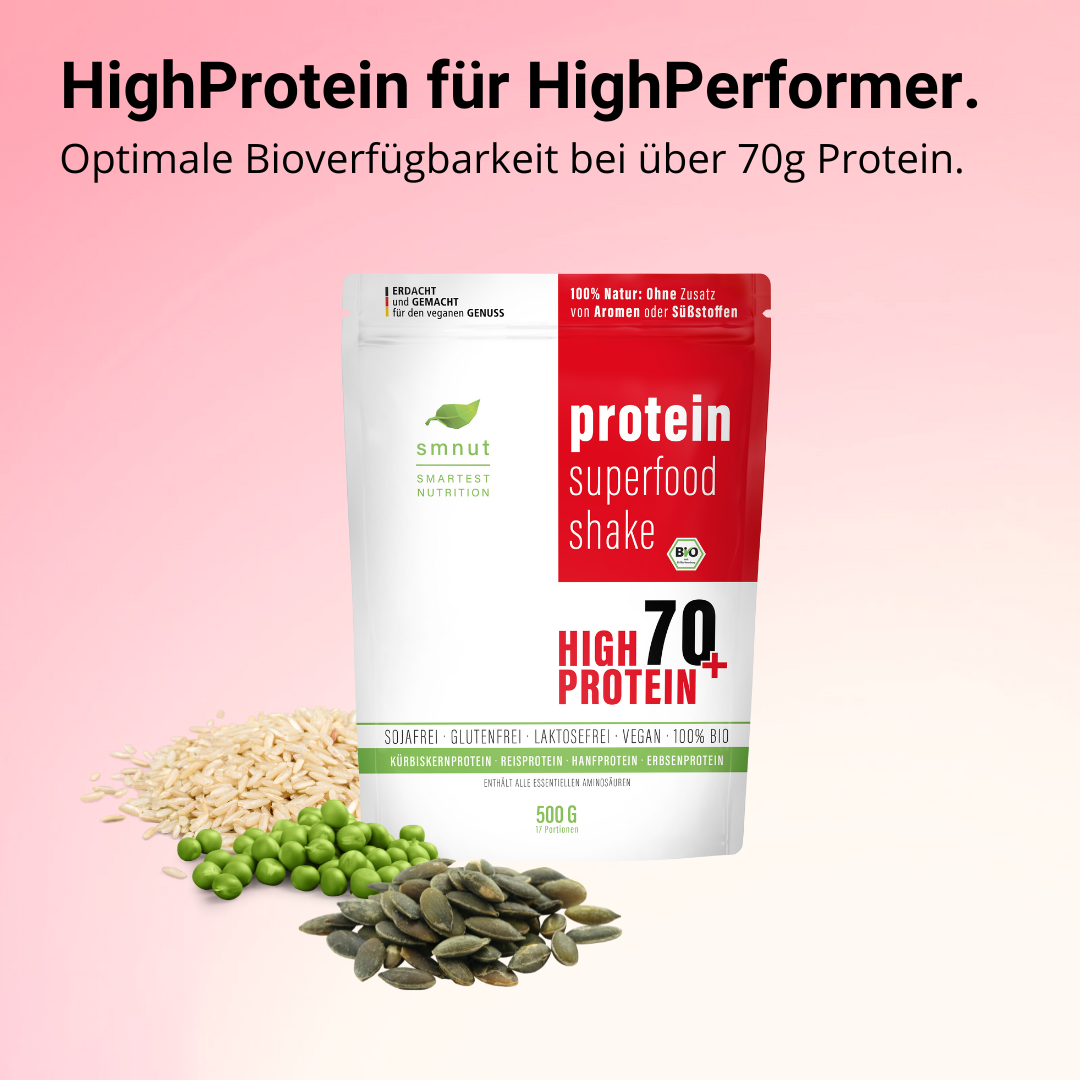 Bio Protein Superfood Shake - High Protein 70+