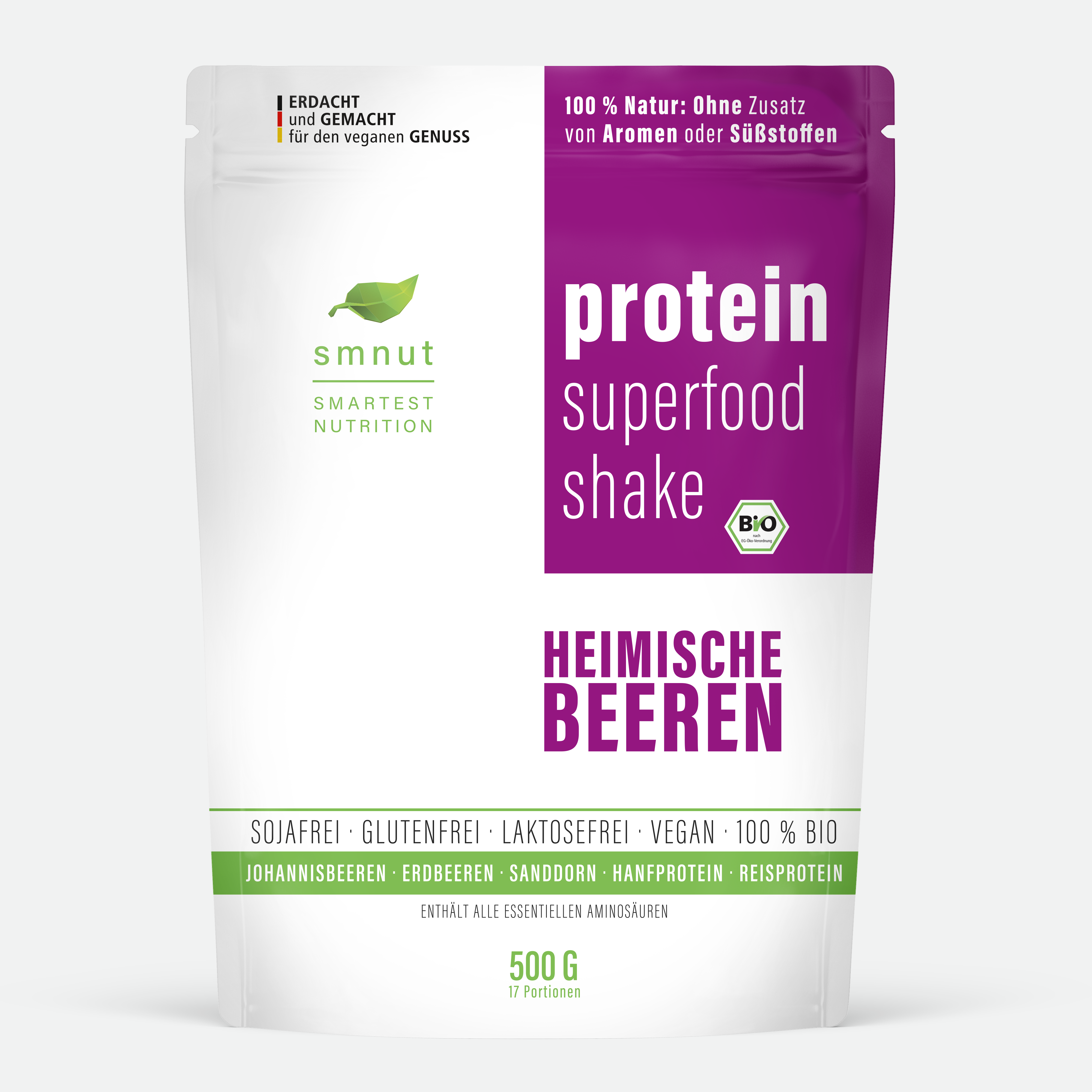Bio Protein Superfood Shake - Heimische Beeren
