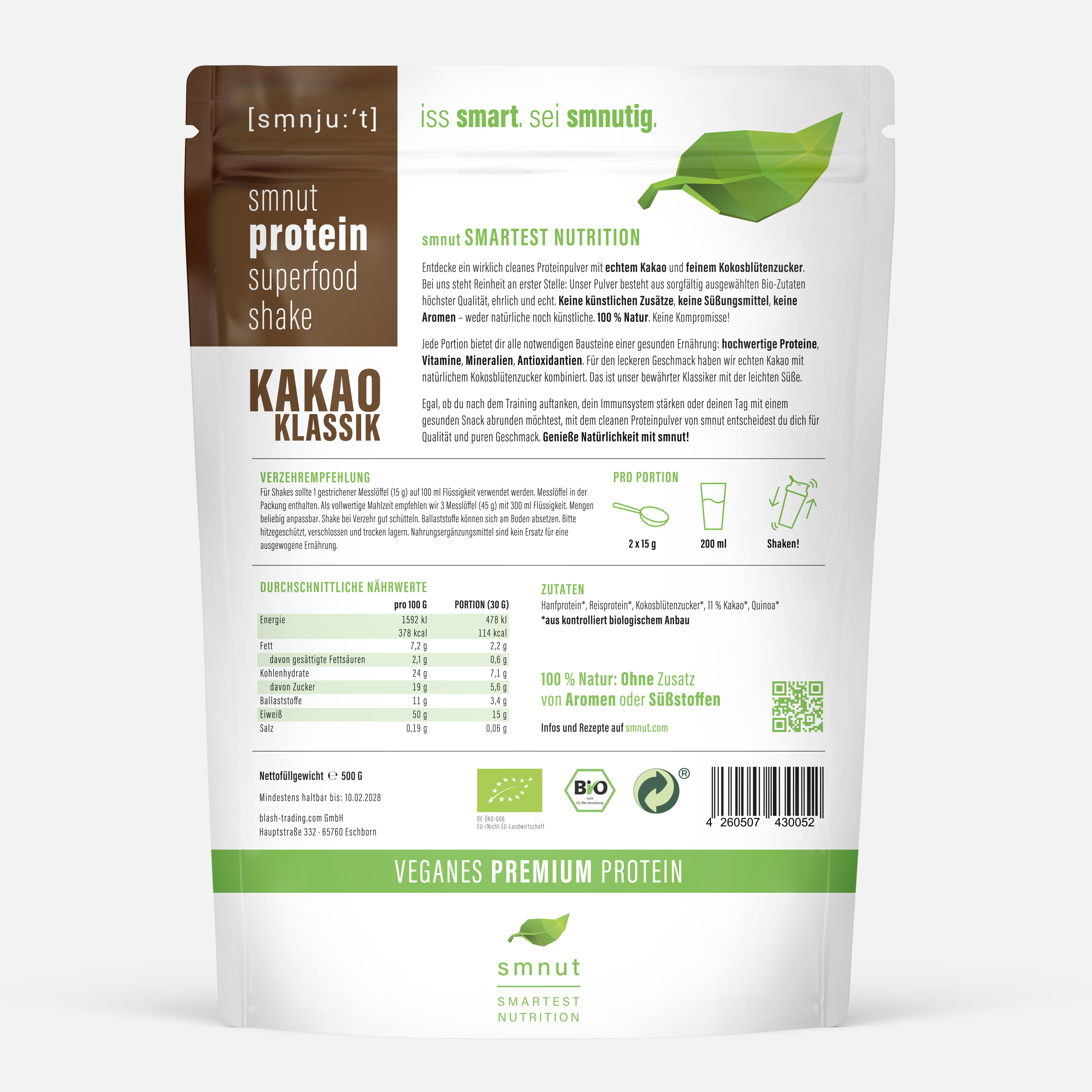 Bio Protein Superfood Shake – Kakao Klassik