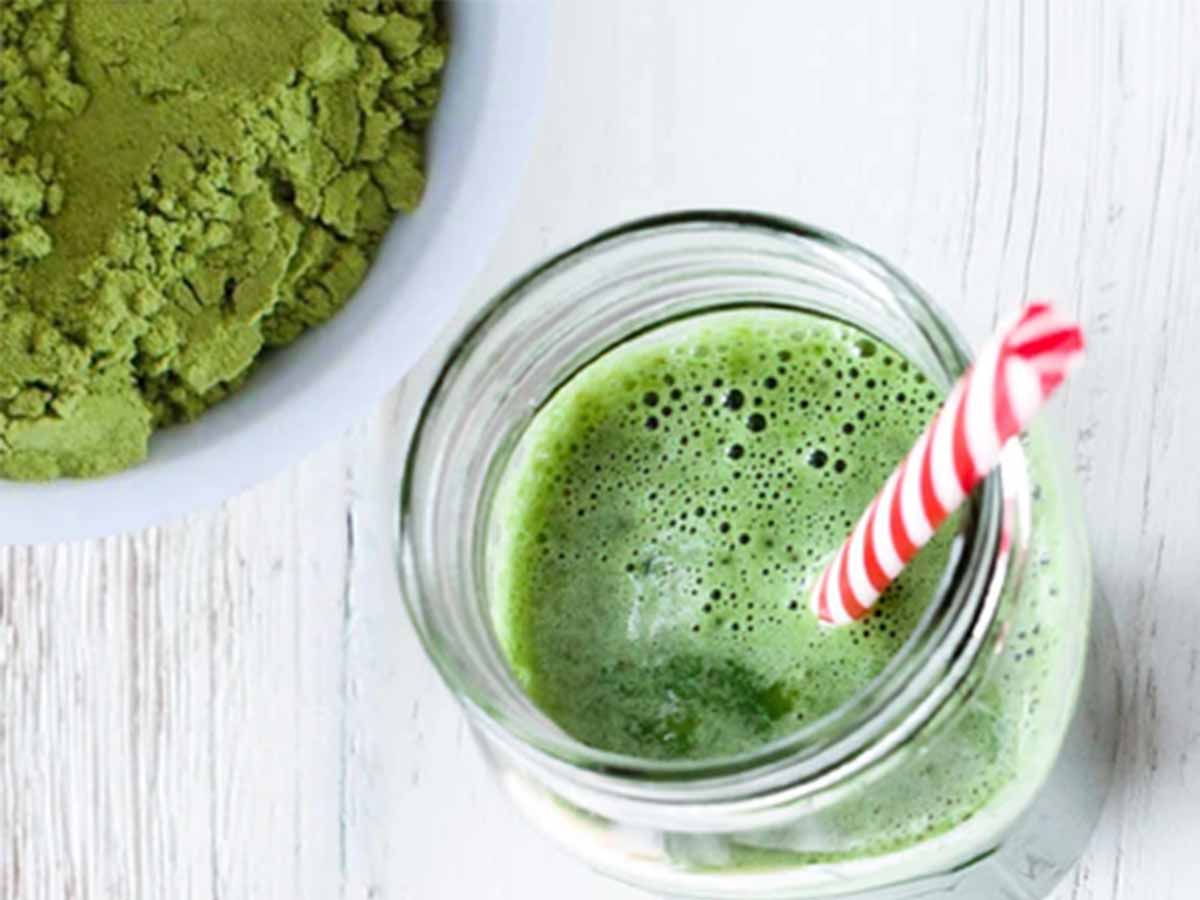 Matcha Smoothie mit smnut