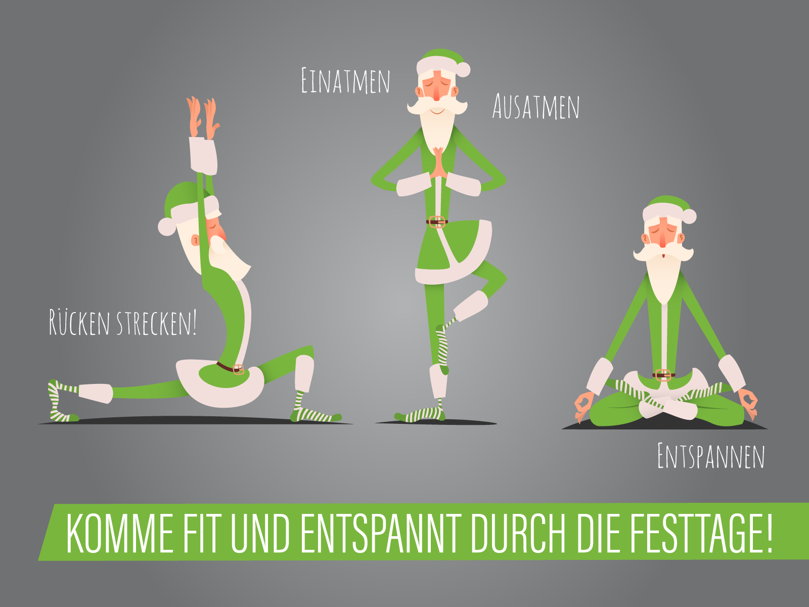 Grüne Weihnachten mit smnut.