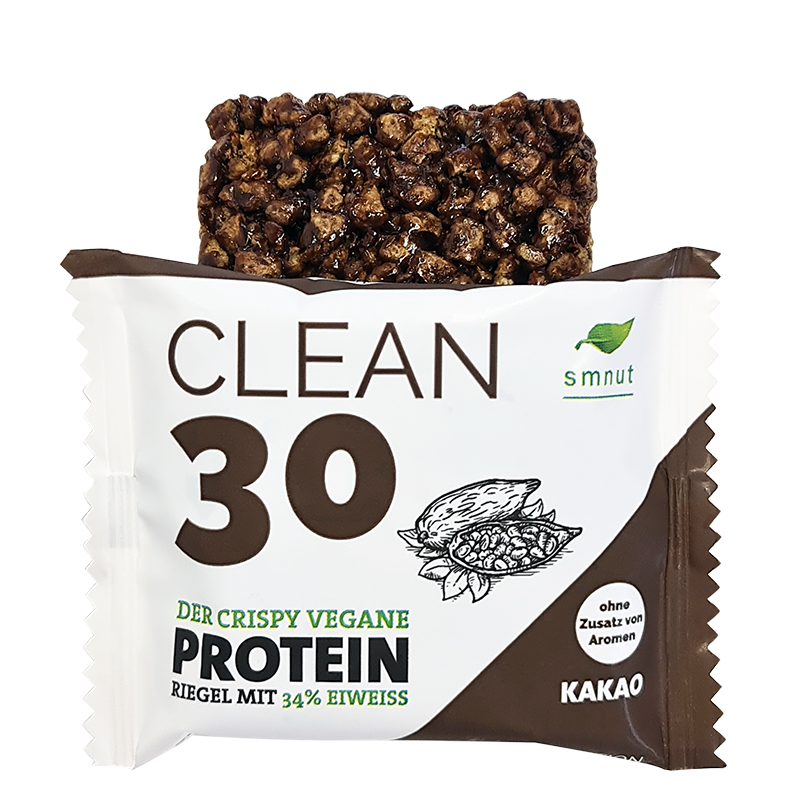 CLEAN30 Crispy Proteinriegel − Kakao  (2,45 €/Stück im  12er Pack)