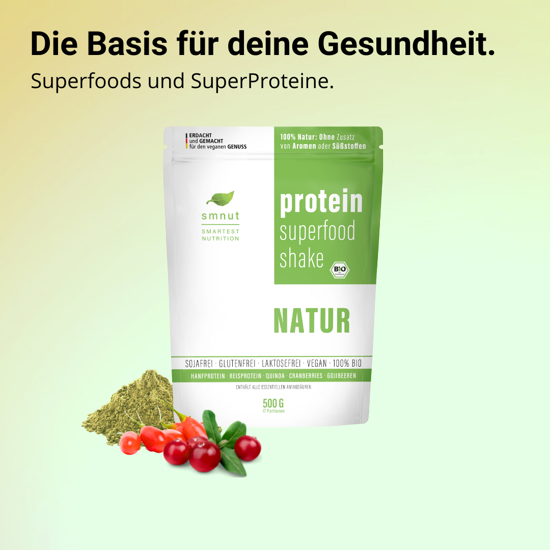 Bio Protein Superfood Shake – Natur