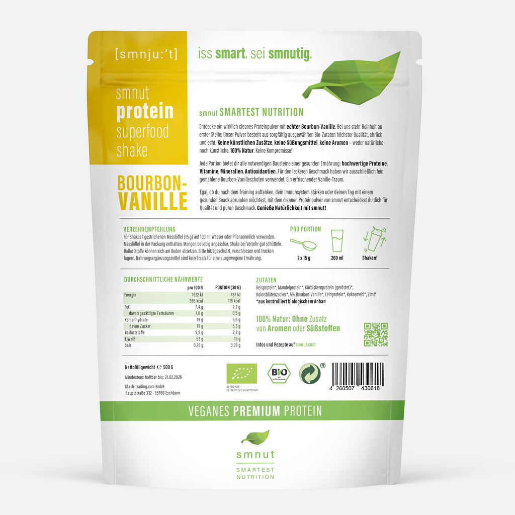 Bio Protein Superfood Shake - Bourbon-Vanille