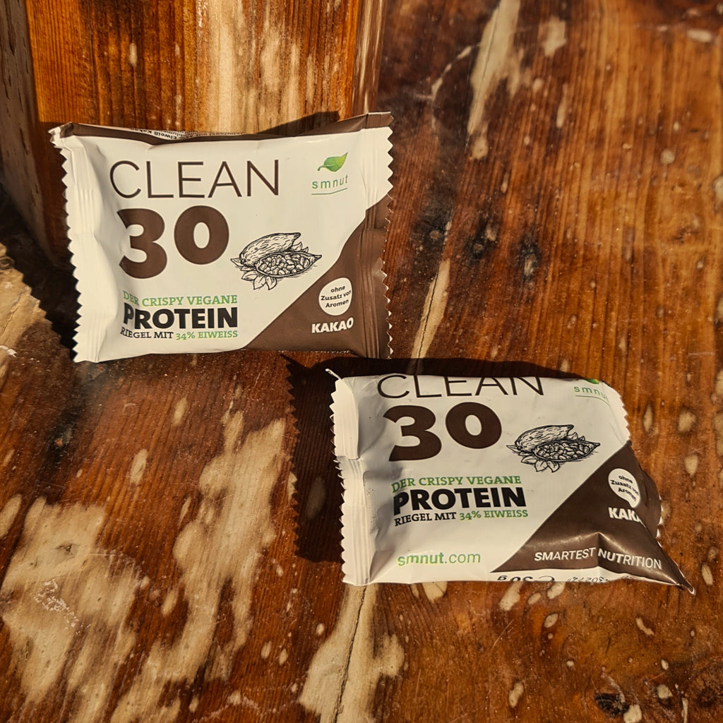 CLEAN30 Crispy Proteinriegel − Kakao  (2,45 €/Stück im  12er Pack)