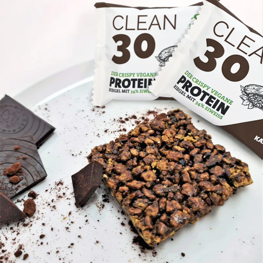 CLEAN30 Crispy Proteinriegel − Kakao  (2,45 €/Stück im  12er Pack)