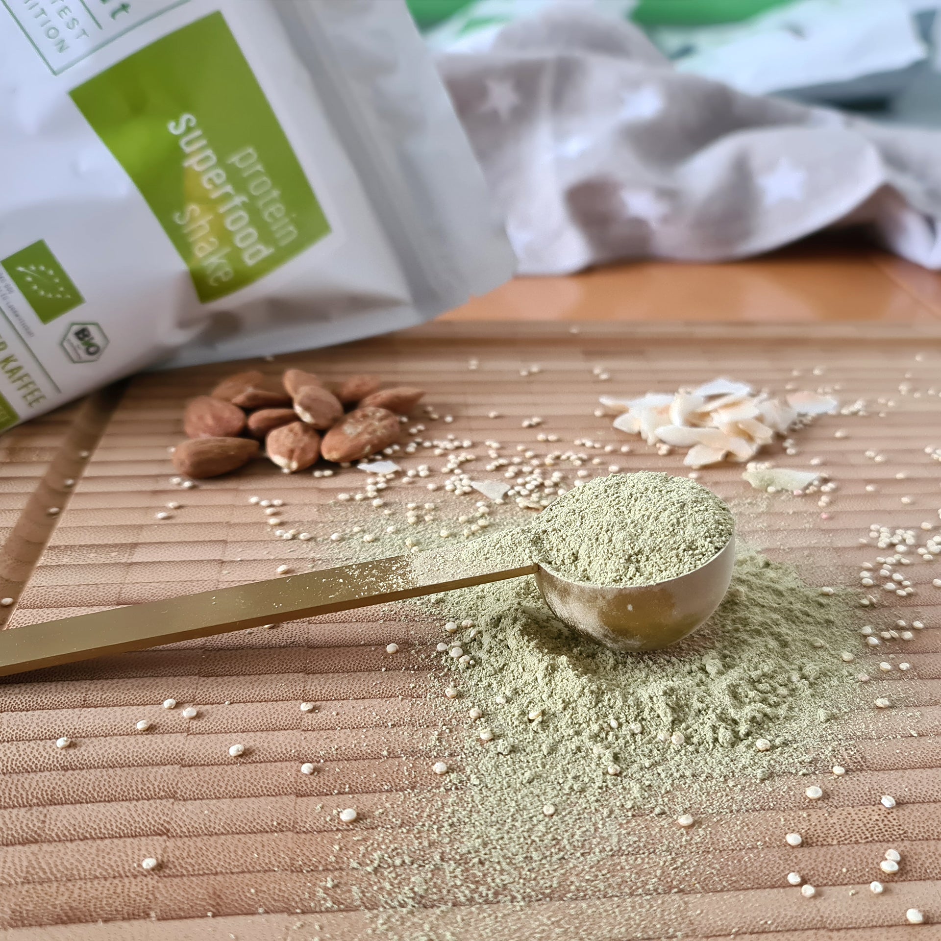 Bio Protein Superfood Shake – Grüner Kaffee